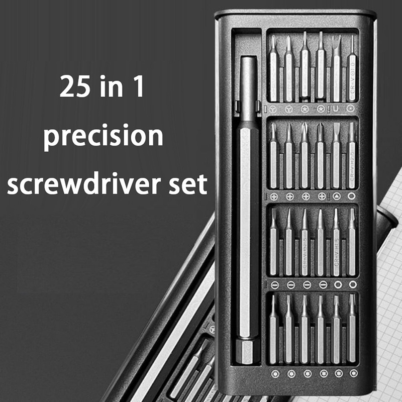 Watch Repair Tool Kit - Zestaw Precyzyjnych Śrubokrętów 25 w 1,