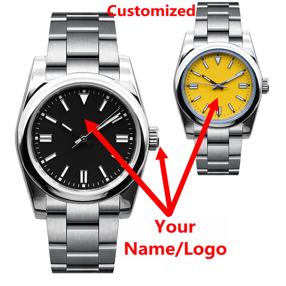 Jewellery Watch - Zegarek męski z własnym logo, szafirowe