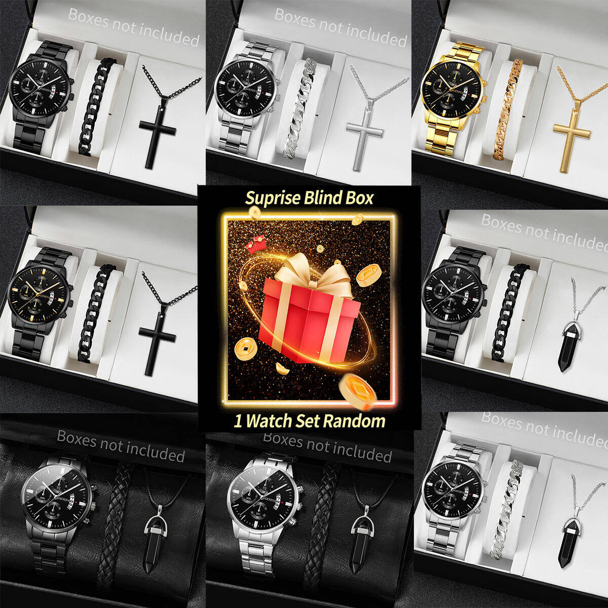 Jewellery Watch - Zegarek niespodzianka w pudełku - 3