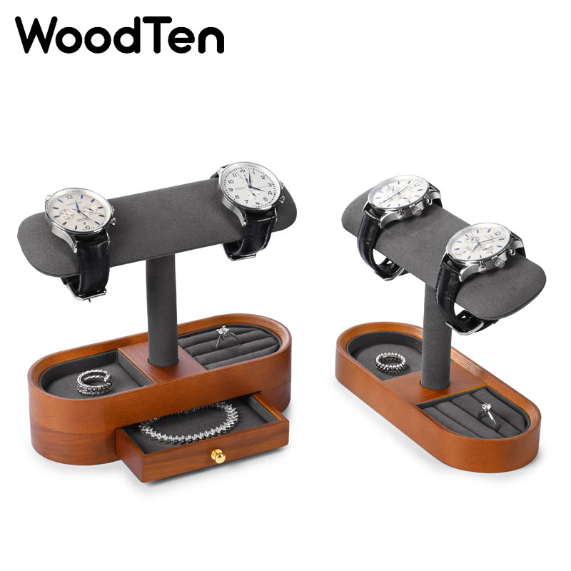 Drewniany stojak na zegarki Wo – Jewelry Organizer Watches recenzja i cena