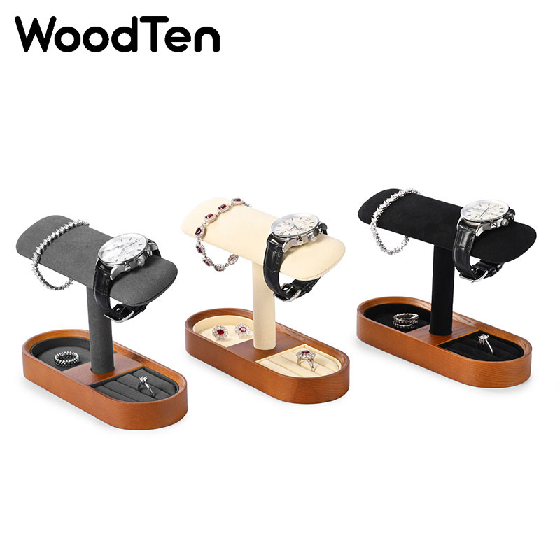 Drewniany stojak na zegarki Wo – Jewelry Organizer Watches recenzja i cena