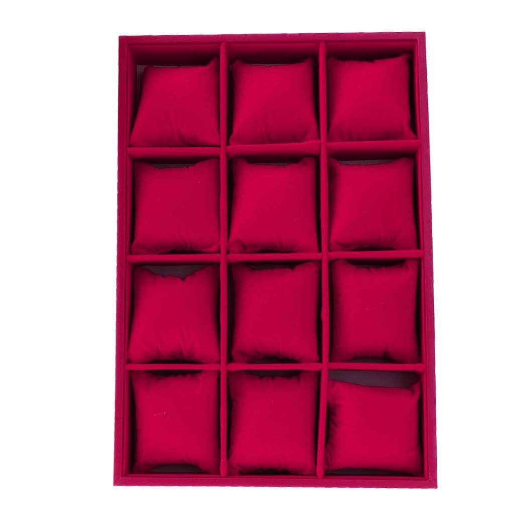 Czarno-drewniany organizer na  – Jewelry Organizer Watches recenzja i cena