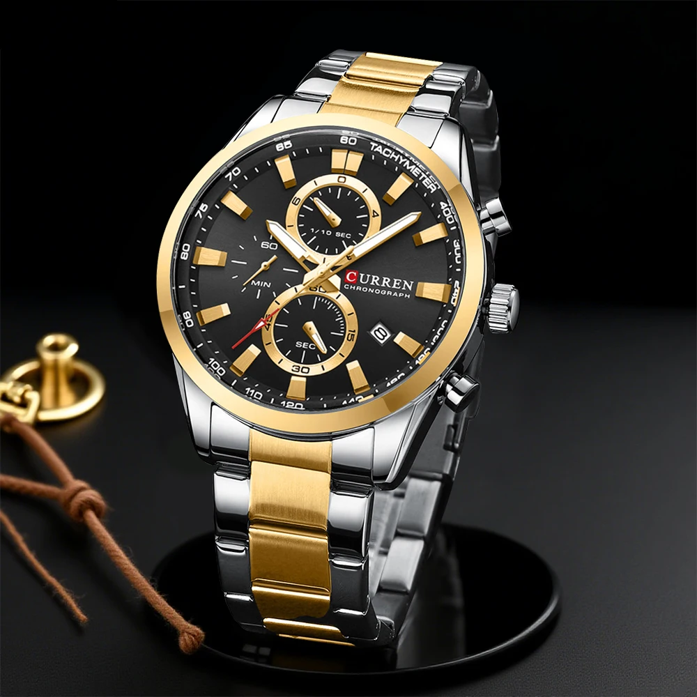 CURREN Casual Quartz Chrono Sp – Jewellery Watch recenzja i cena