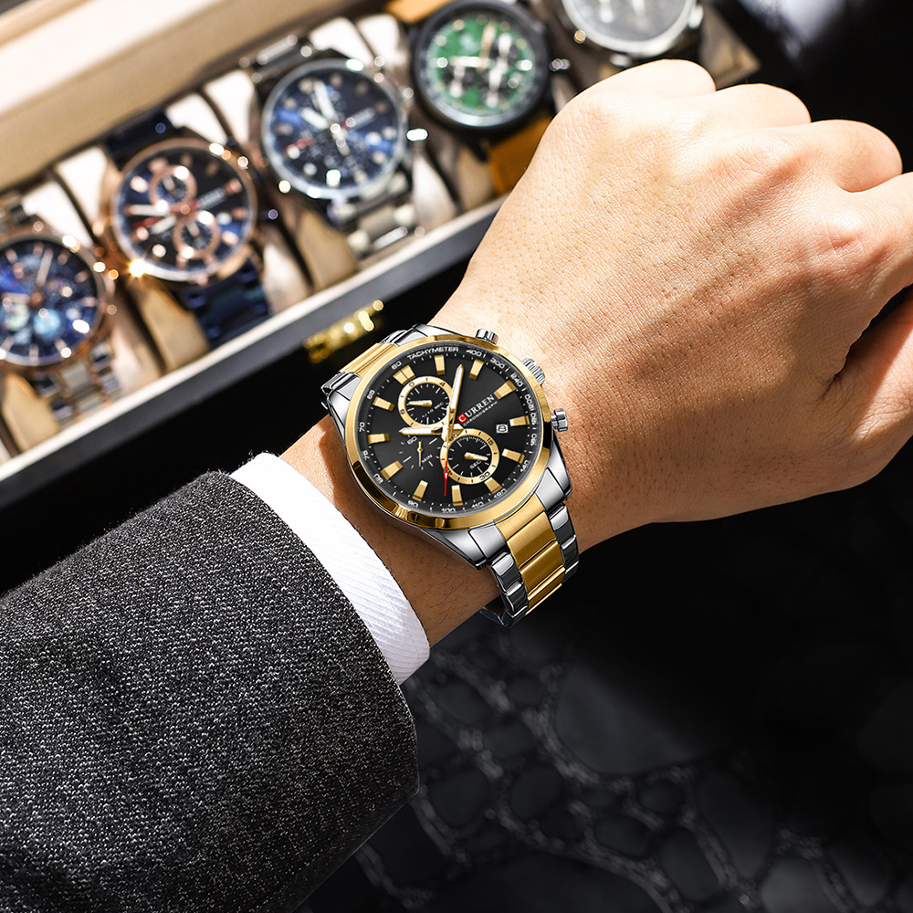 CURREN Casual Quartz Chrono Sp – Jewellery Watch recenzja i cena