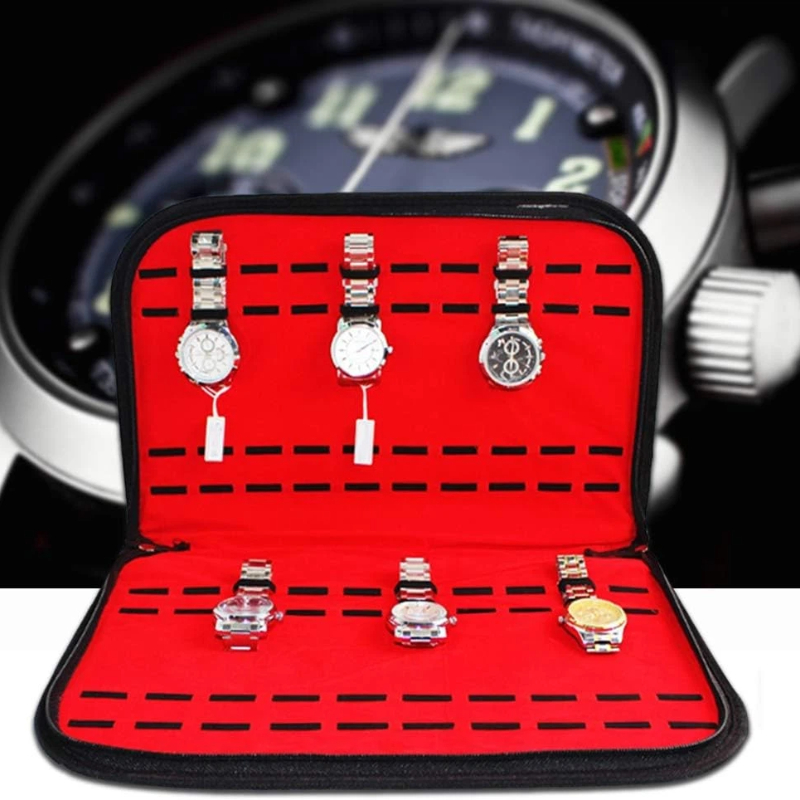 Torba na 20 zegarków, wygodna  – Jewelry Organizer Watches recenzja i cena