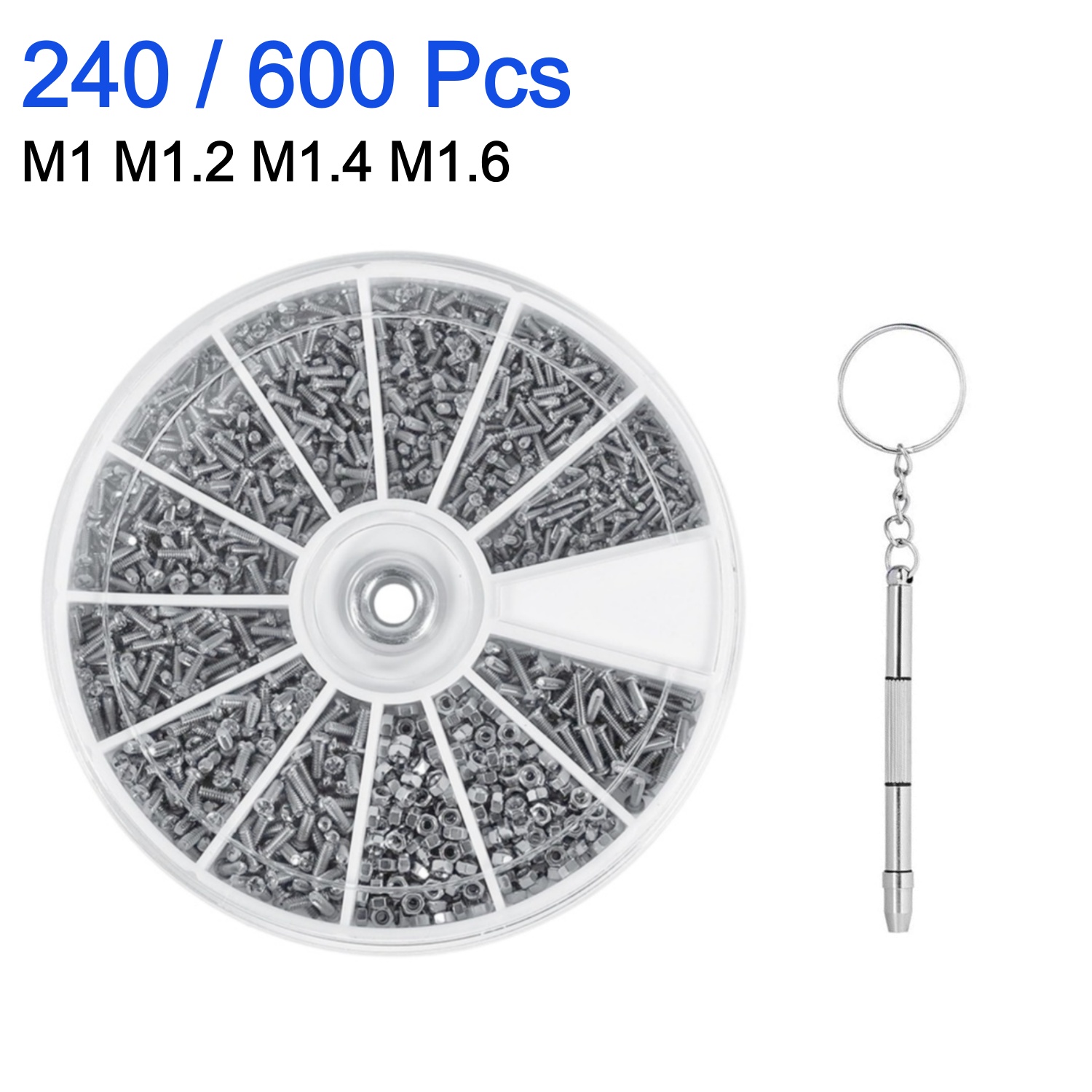 Zestaw wkrętek i nakrętek 240/ – Watch Repair Tool Kit recenzja i cena