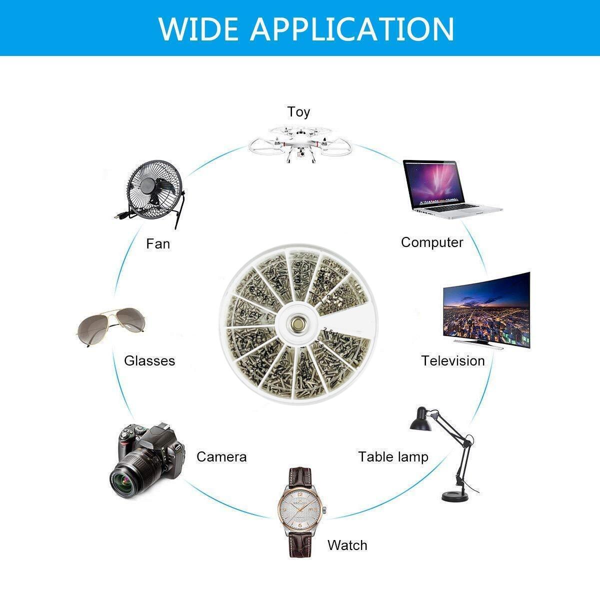 Zestaw wkrętek i nakrętek 240/ – Watch Repair Tool Kit recenzja i cena