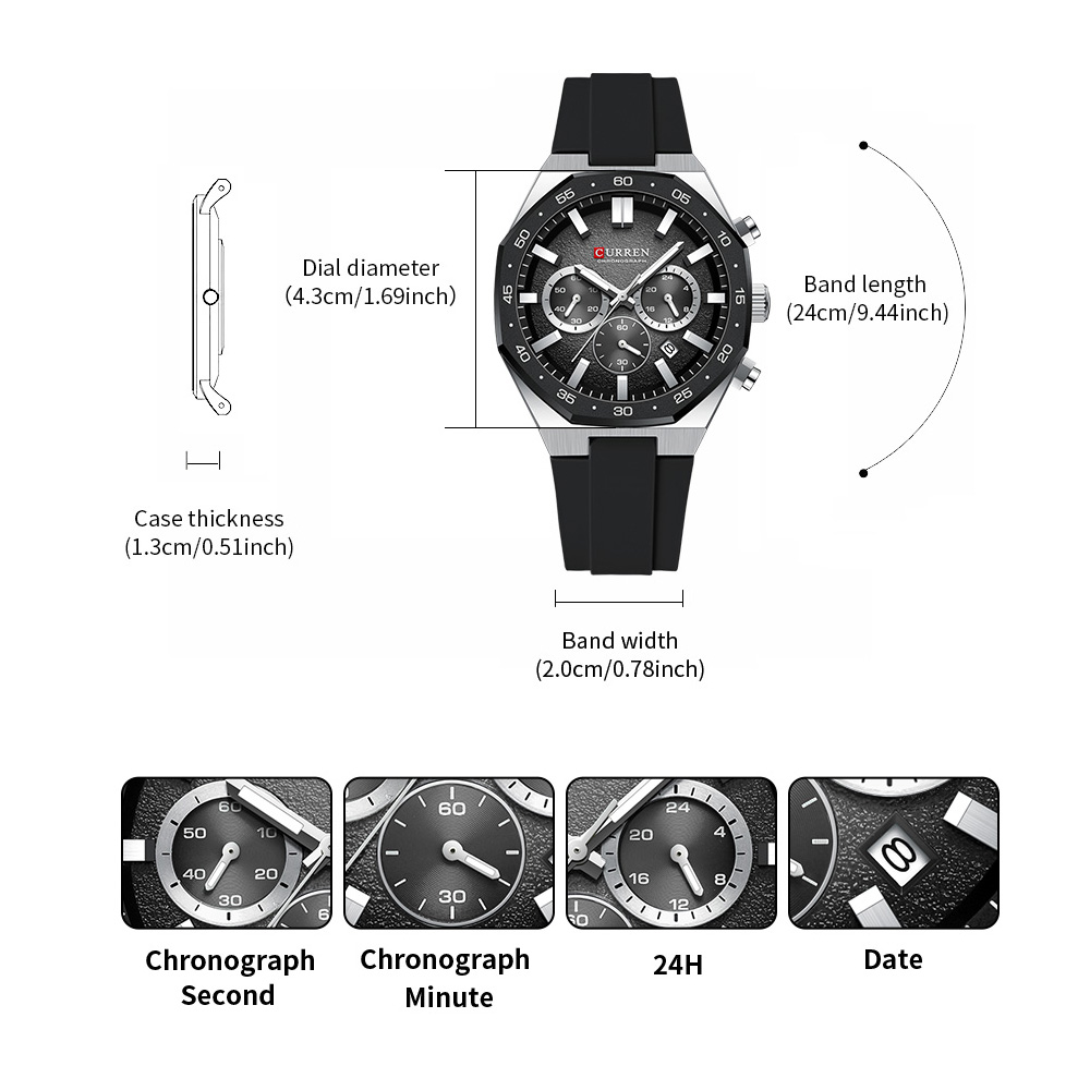 CURREN Modny Męski Zegarek Spo – Jewellery Watch recenzja i cena
