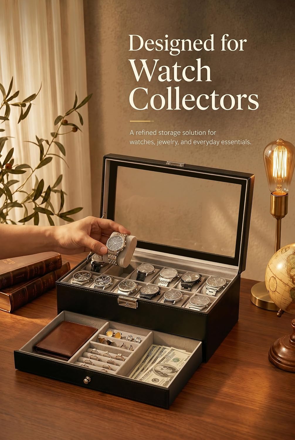 Organizer na zegarki dla mężcz – Jewelry Organizer Watches recenzja i cena