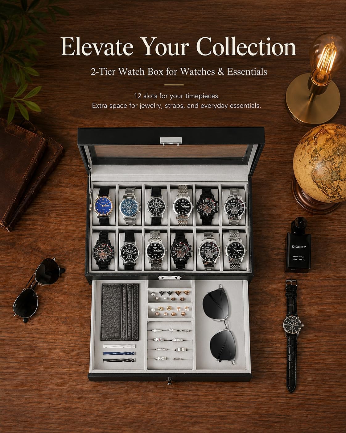 Organizer na zegarki dla mężcz – Jewelry Organizer Watches recenzja i cena